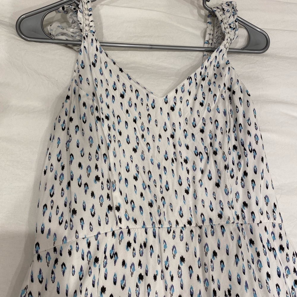 Maxi blue/white dress